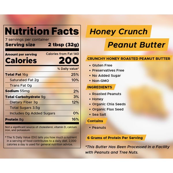 Honey Crunch Peanut Butter