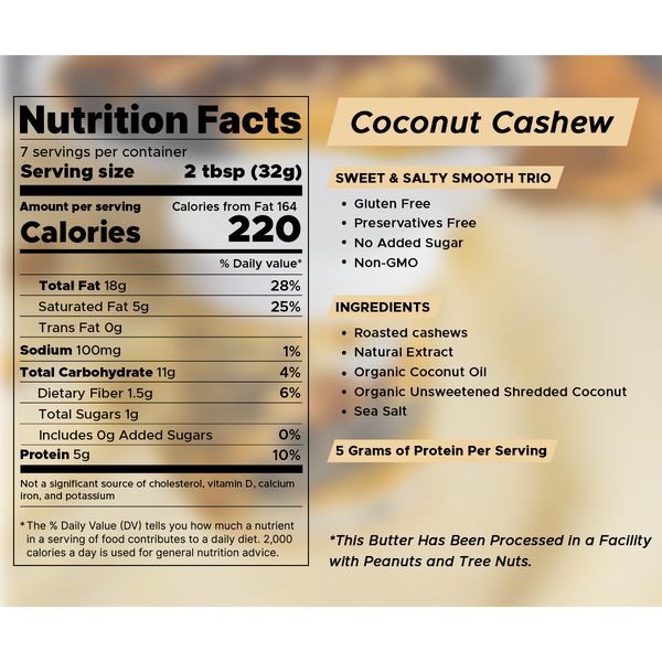 Coconut Cashew Butter