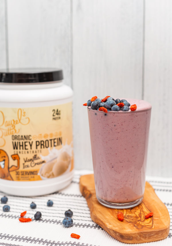 Organic Vanilla Ice Cream Whey Protein