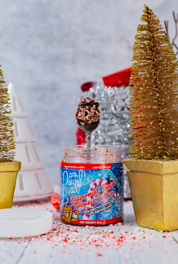 PEPPERMINT SWIRL BROWNIE BATTER