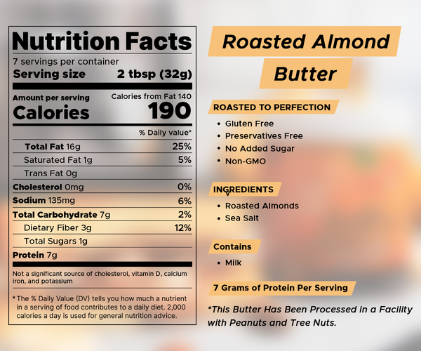 Roasted Almond Butter