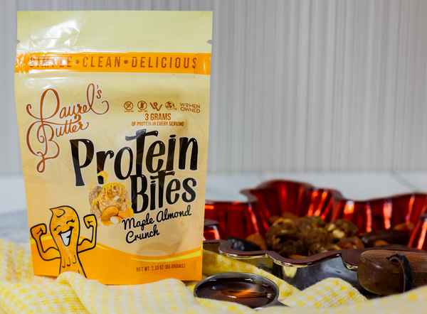 Maple Almond Crunch Protein Bites