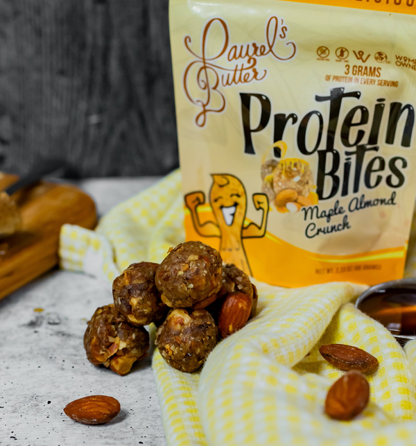 Maple Almond Crunch Protein Bites